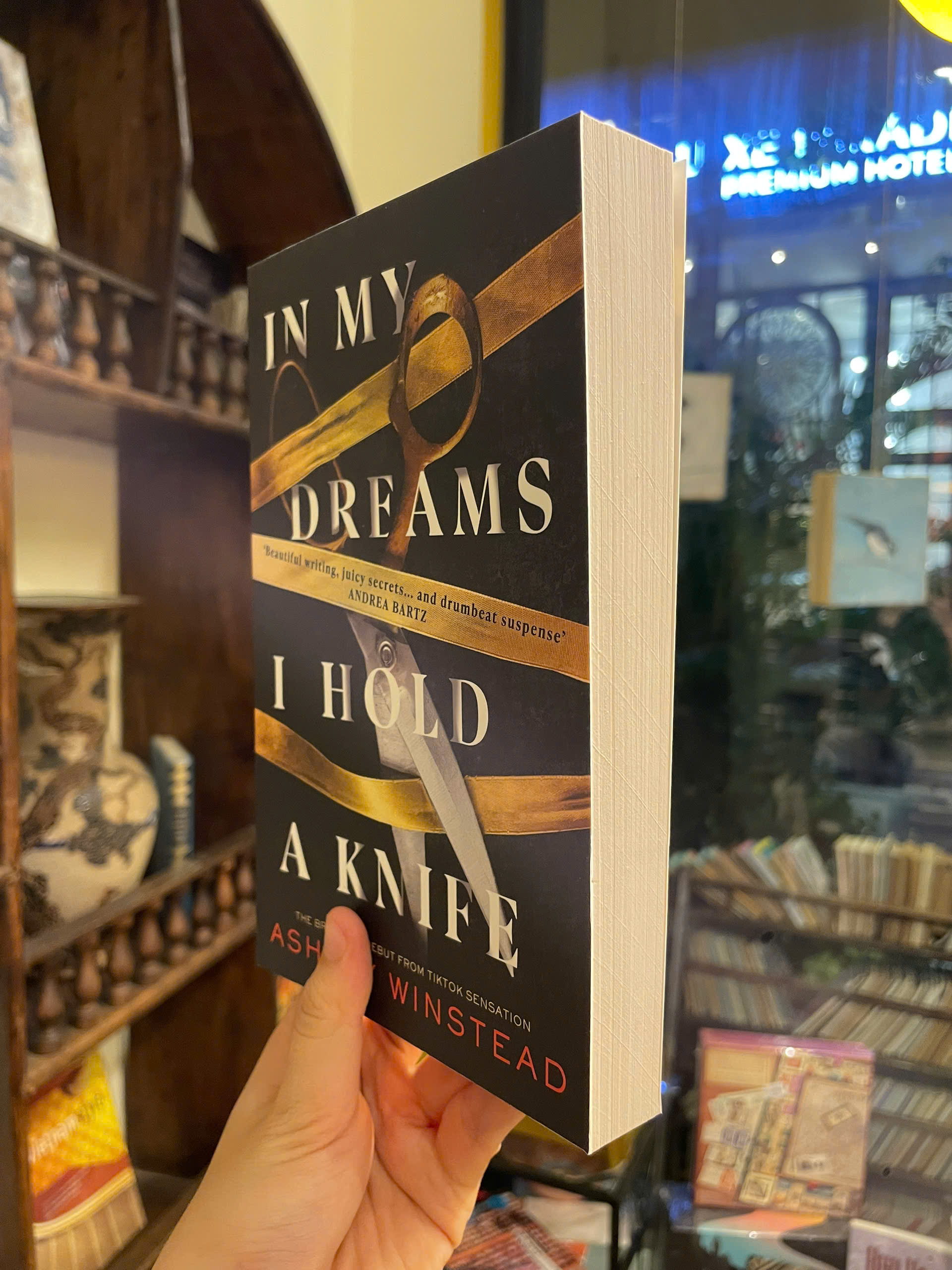 Sách - In My Dreams I Hold A Knife by Ashley Winstead - Thriller/Mystery book in English