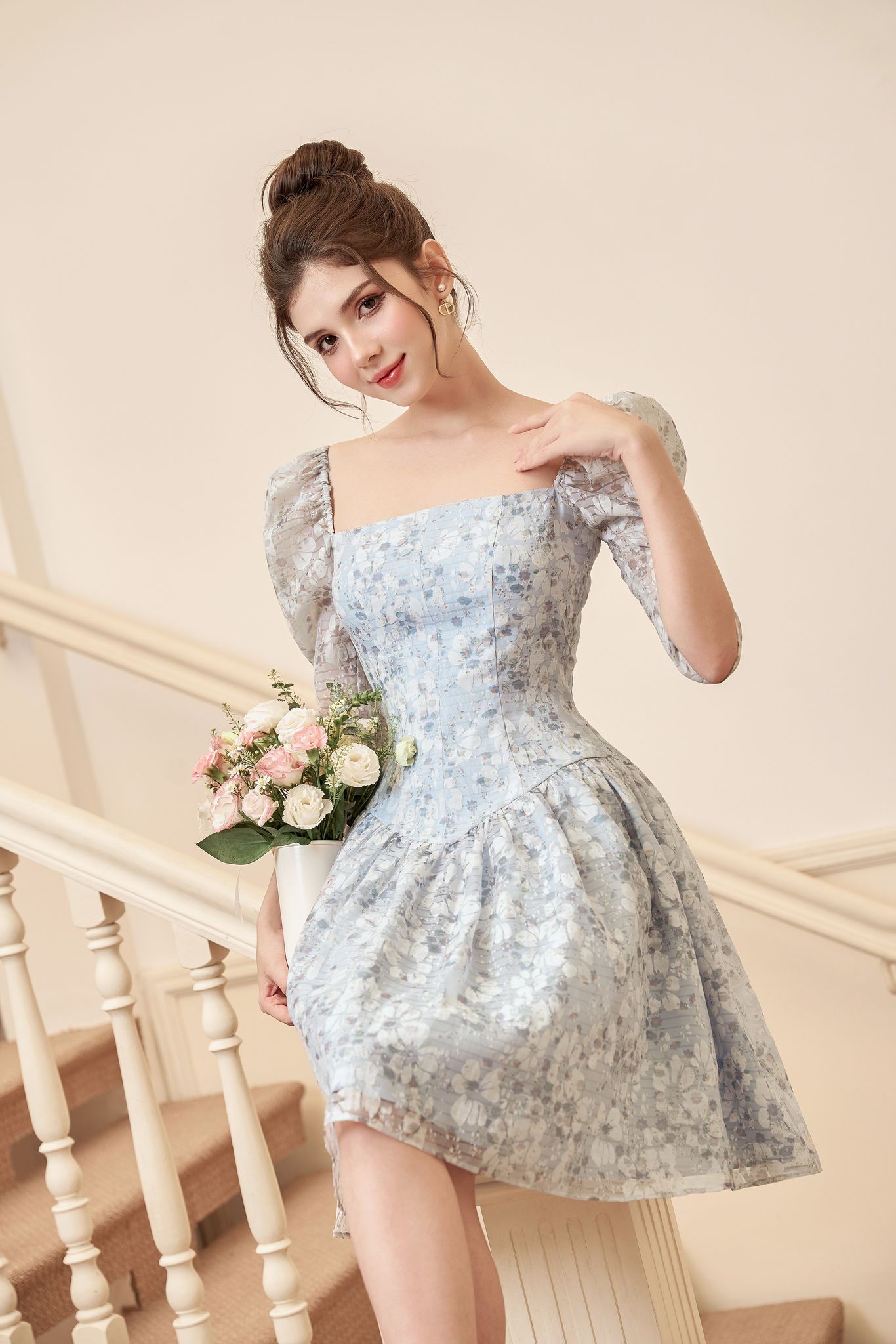 OLV - Đầm Lilian Floral Dress