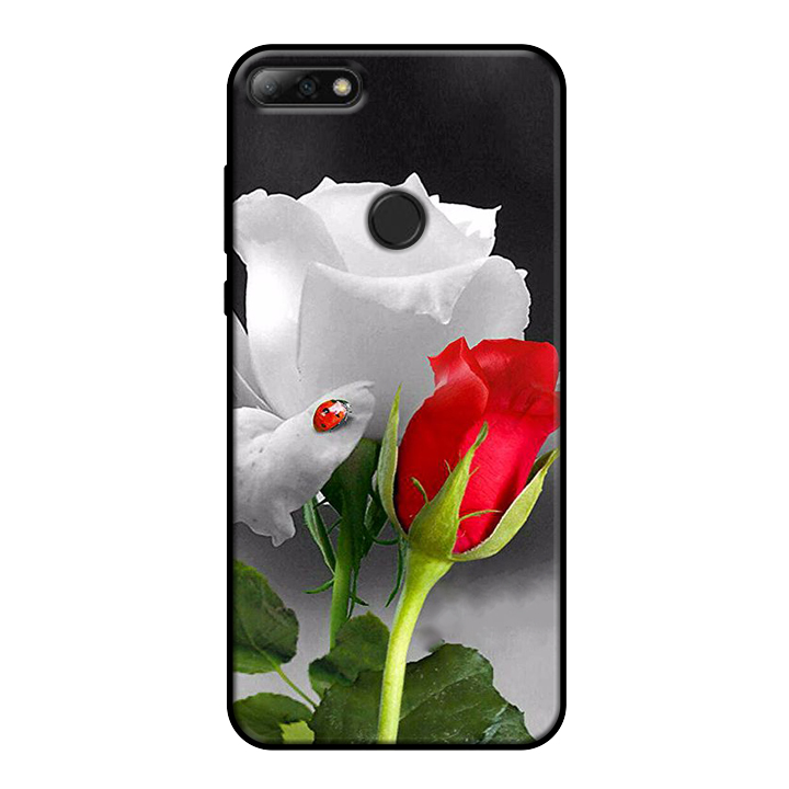 Ốp lưng dành cho điện thoại Huawei Y7 Prime 2018 viền silicon dẻo TPU  hình Gấu KAW