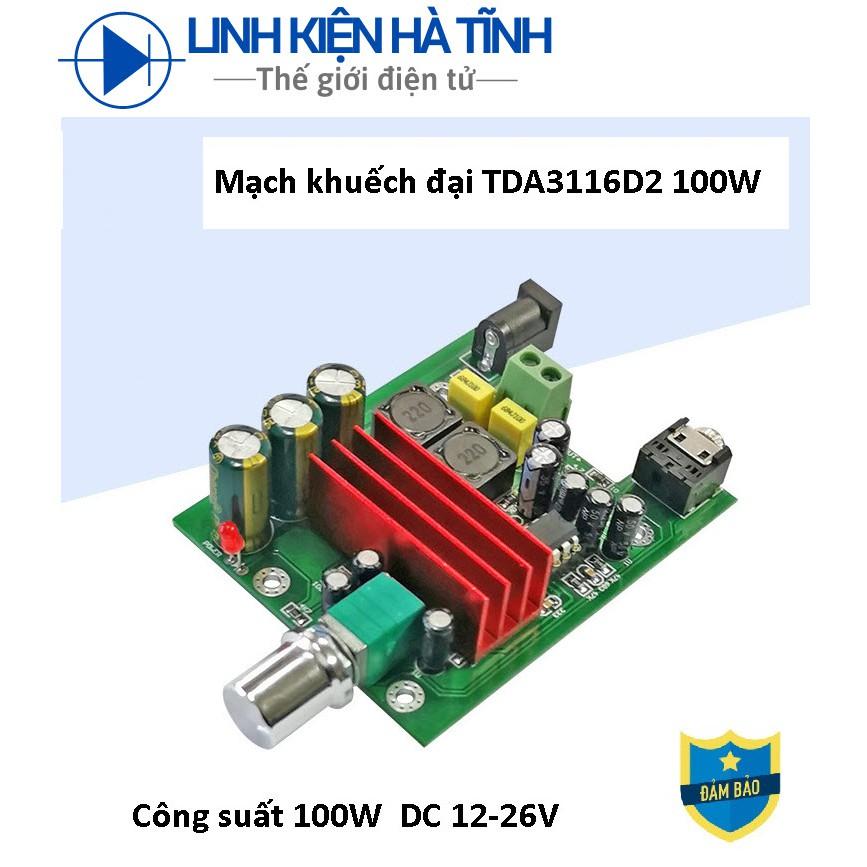 TPA3116D2 Mạch khuếch đại công suất kỹ thuật số siêu trầm TPA3116 TDA3116D2 TDA3116 100W mạch sub