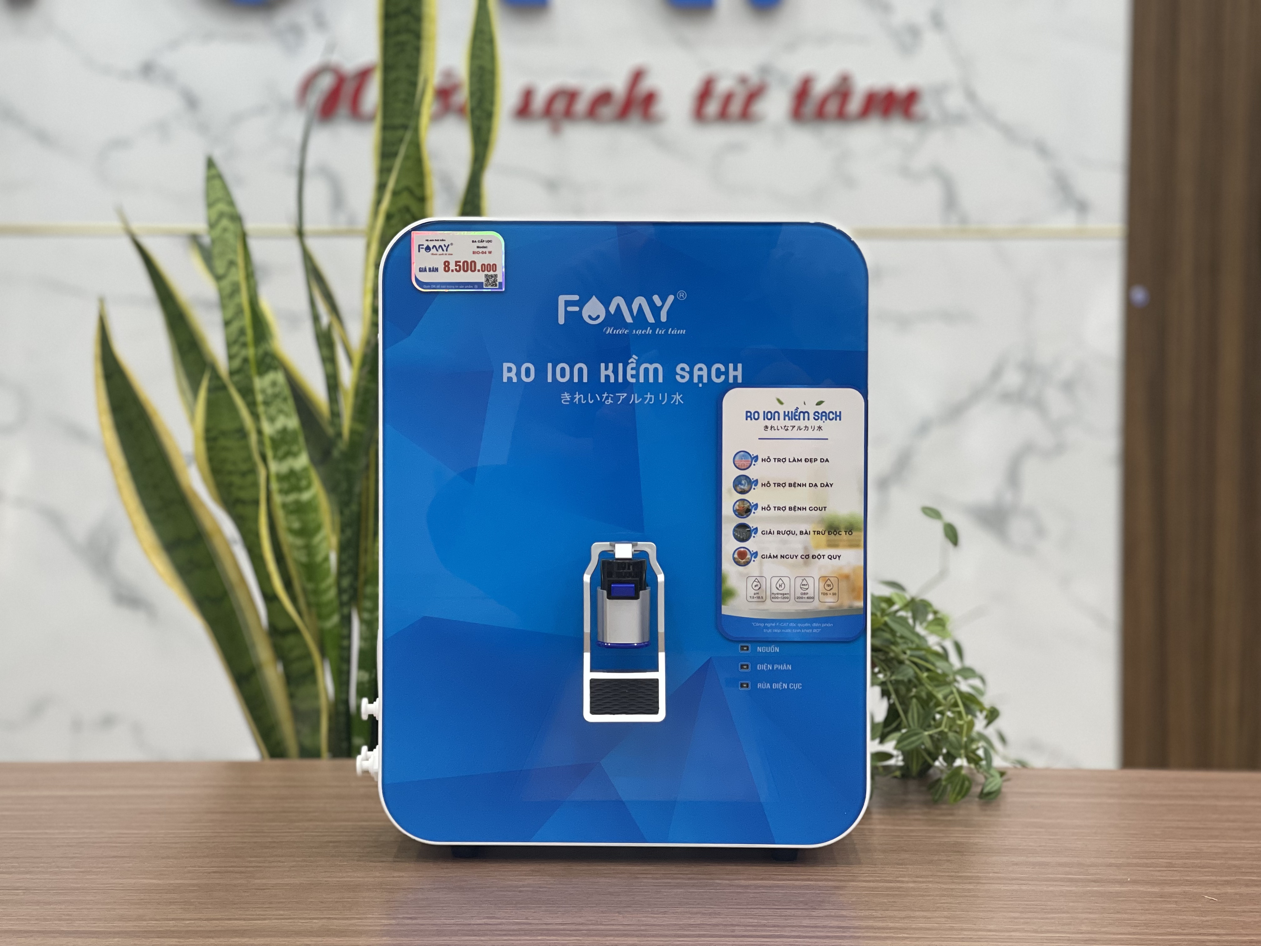 Bộ Tích Hợp Tạo Kiềm Famy RIO-03W - Lắp Đặt Được Cho Các Loại Máy Lọc Nước RO - Hàng Chính Hãng