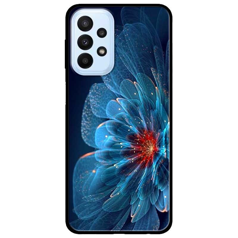 Ốp lưng dành cho Samsung A23 4G - A53 5G - A73 5G - Mẫu Đơn Xanh Đỏ