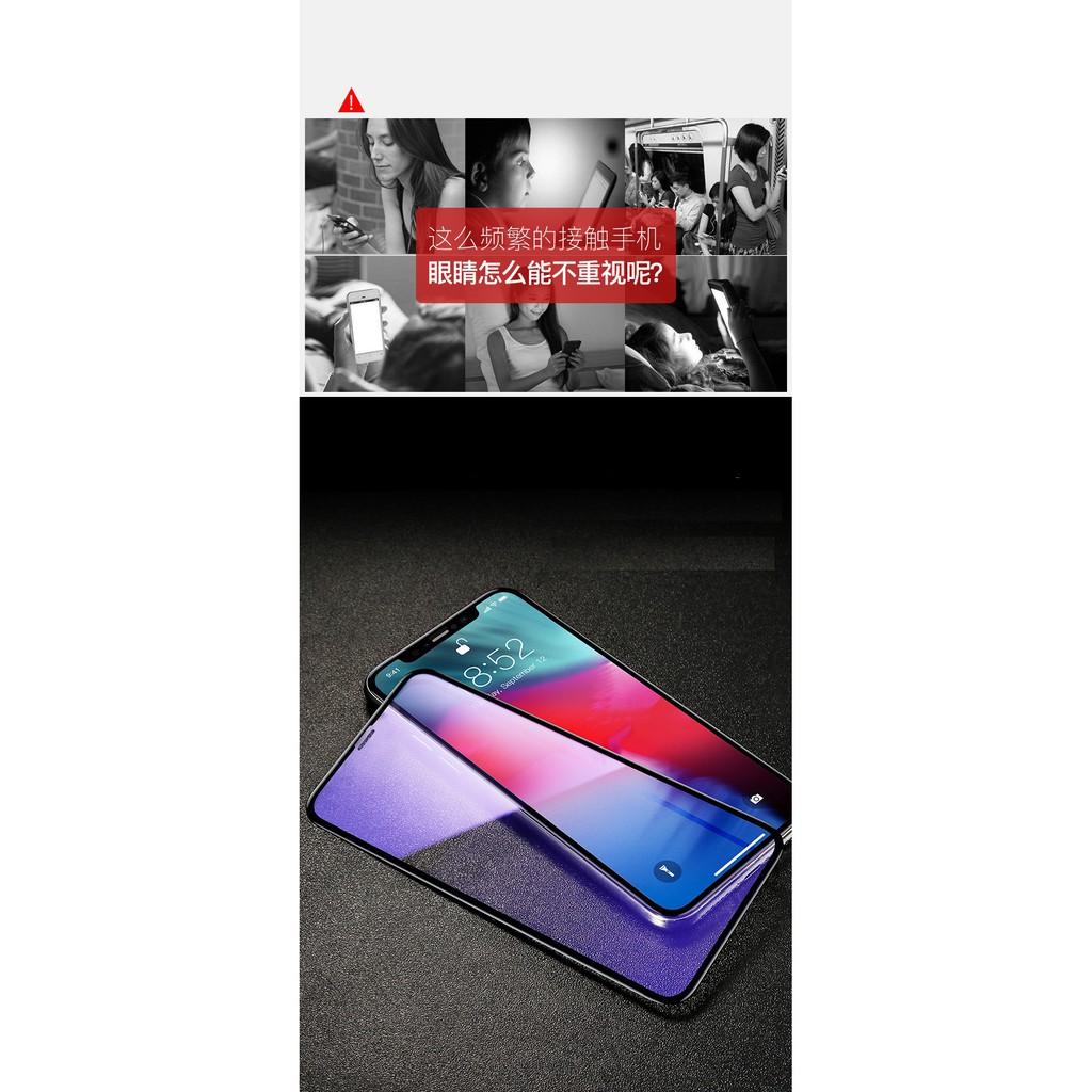 Kính cường lực dành cho Iphone XR & Xs Max 3D 0.3 mm kín màn viền đen hàng chính hãng Baseus