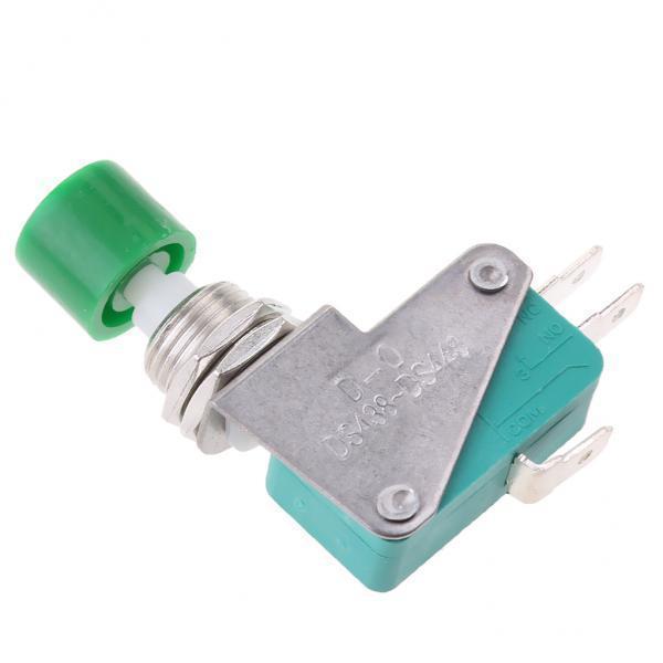 4-10pack Micro Switch DS438-448 Tactile Push Button Switch 15A 125/250VAC Green
