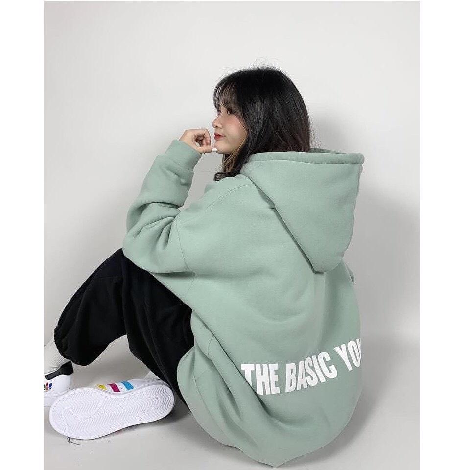 ÁO KHÓAC NỈ HOODIE FORM RỘNG CÁ TÍNH CÓ UP VIDEO HÀNG THẬT