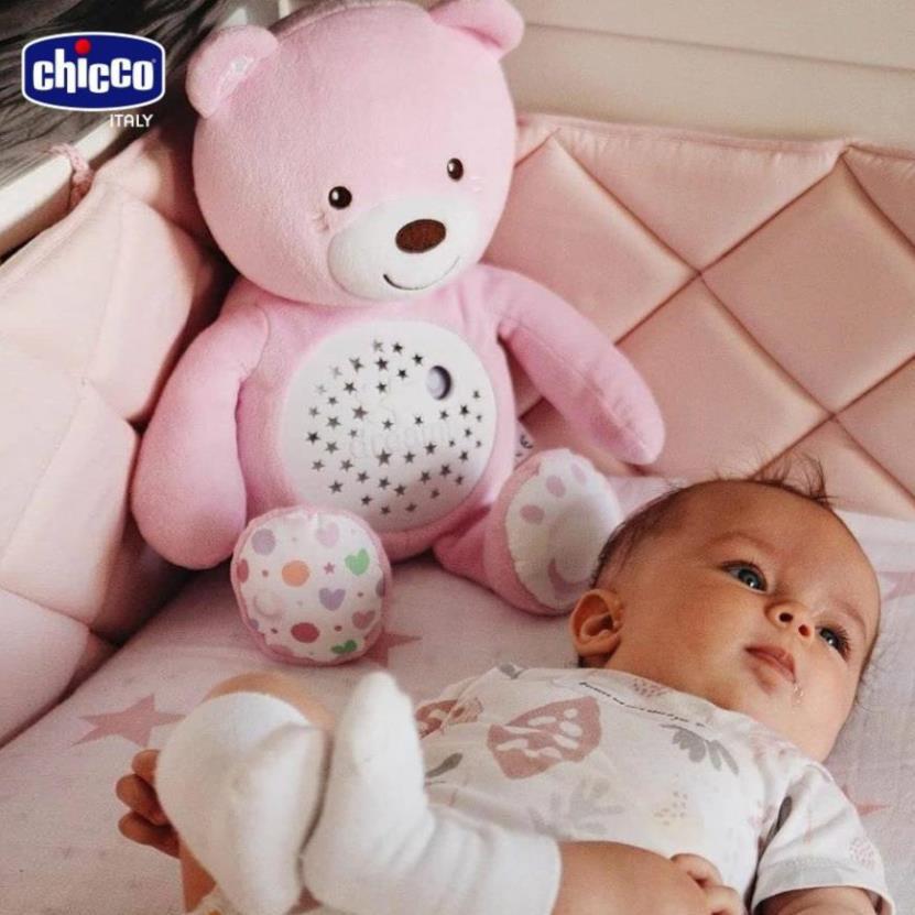 Gấu ôm phát nhạc Chicco