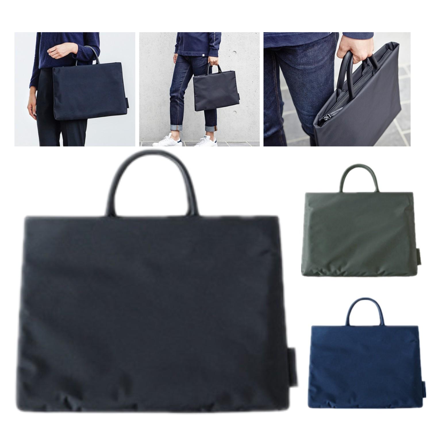 Nylon Chống Nước Laptop Túi Phụ Nữ Nam Tote Sắc Cặp Xách Đựng Laptop 13.3 "14" 15.6 "Inch Tế Bào điện Thoại Tài Liệu Kinh Doanh