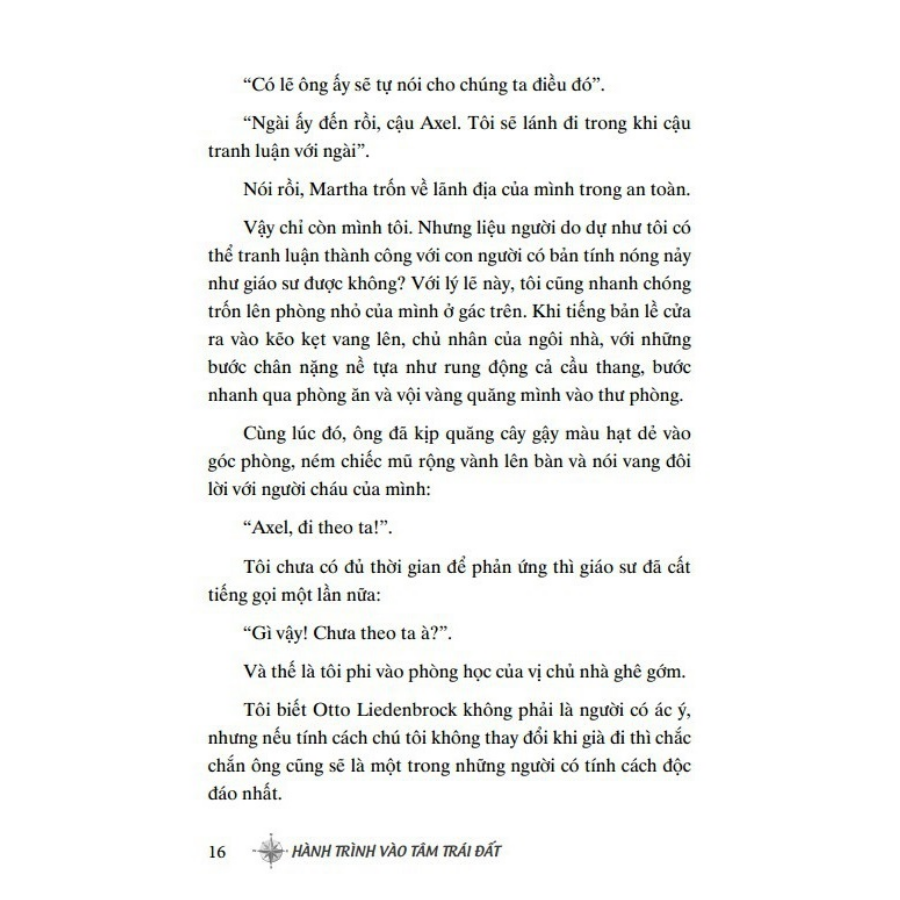 Sách Hành Trình Vào Tâm Trái Đất (Bìa Mềm) - Tái Bản