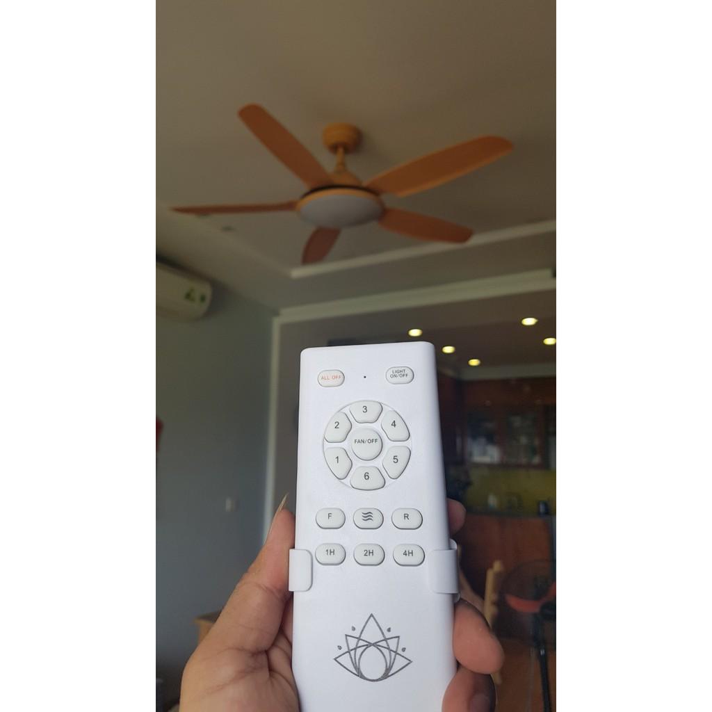 Quạt trần 6 số đảo chiều động cơ DC