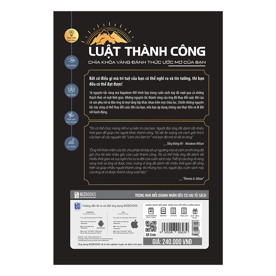 Luật Thành Công - Chìa Khóa Vàng Đánh Thức Uớc Mơ Của Bạn Tập 1