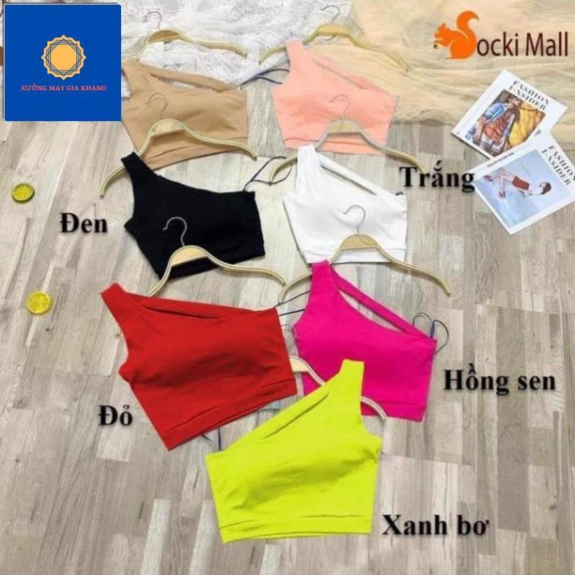 Áo thun bé gái, kiểu sport body ôm, kiểu lệch vai, phong cách thể thao - Xưởng may - Gia Khang