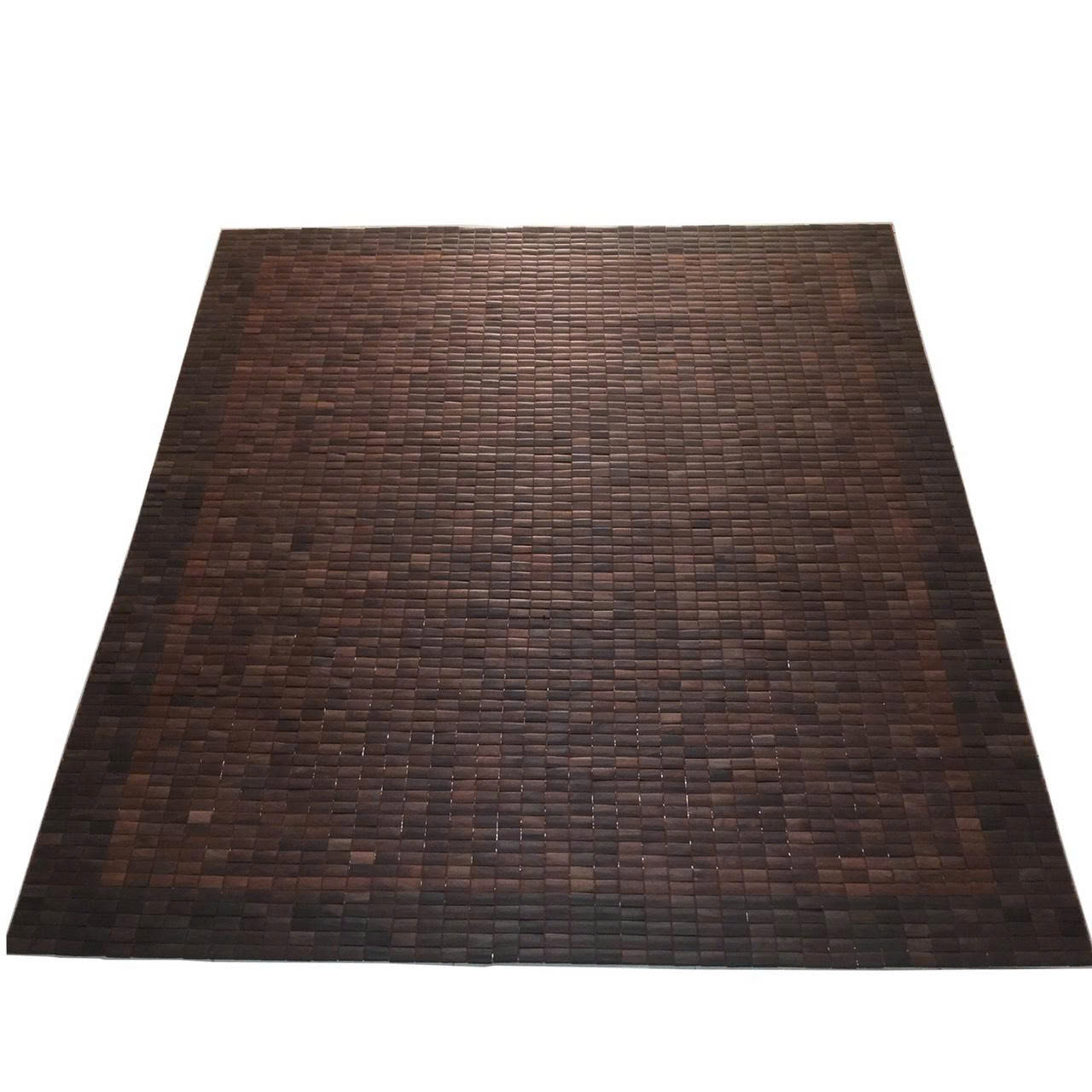 Chiếu Gỗ Trắc Miếng Cao Cấp - Kích Thước 1,8mx2m ( video , hình thật )