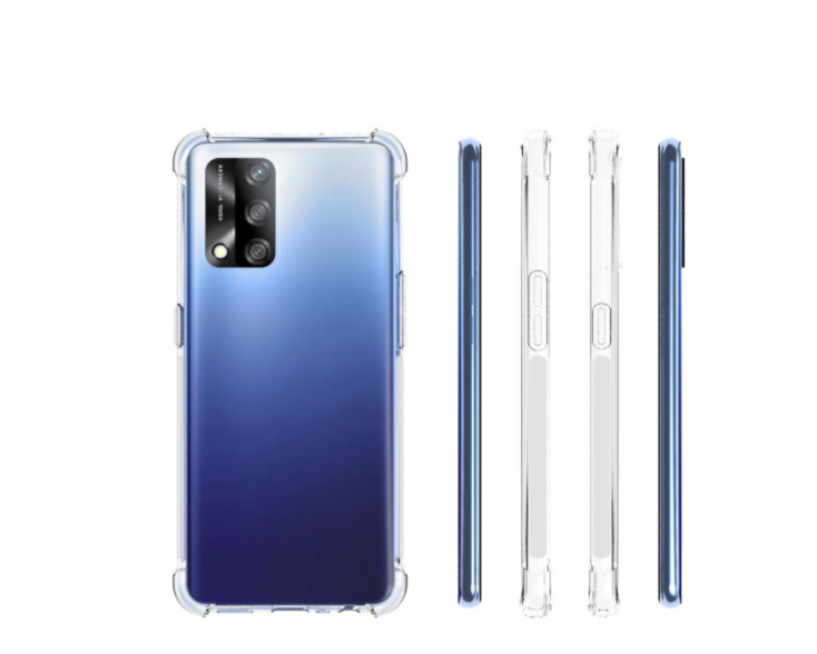 Ốp lưng dẻo trong chống sốc dành cho OPPO A74 - Hàng nhập khẩu