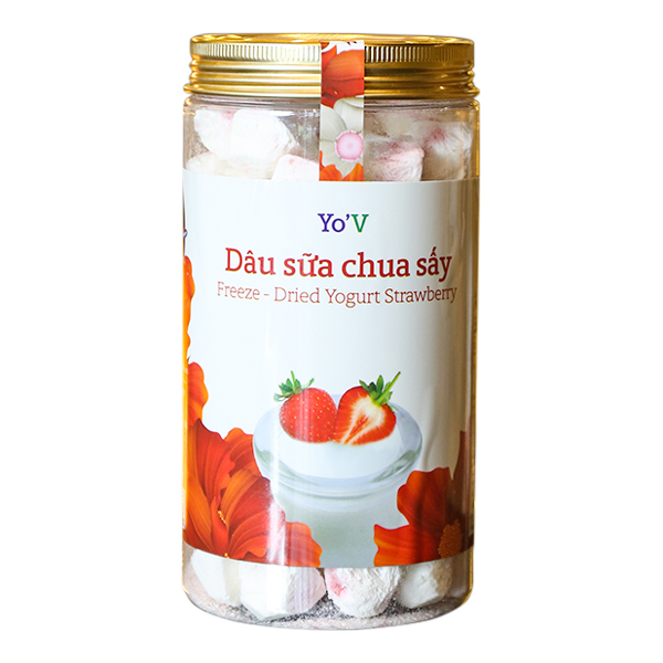 Sữa Chua Sấy Yo'V Vị Dâu (90g)