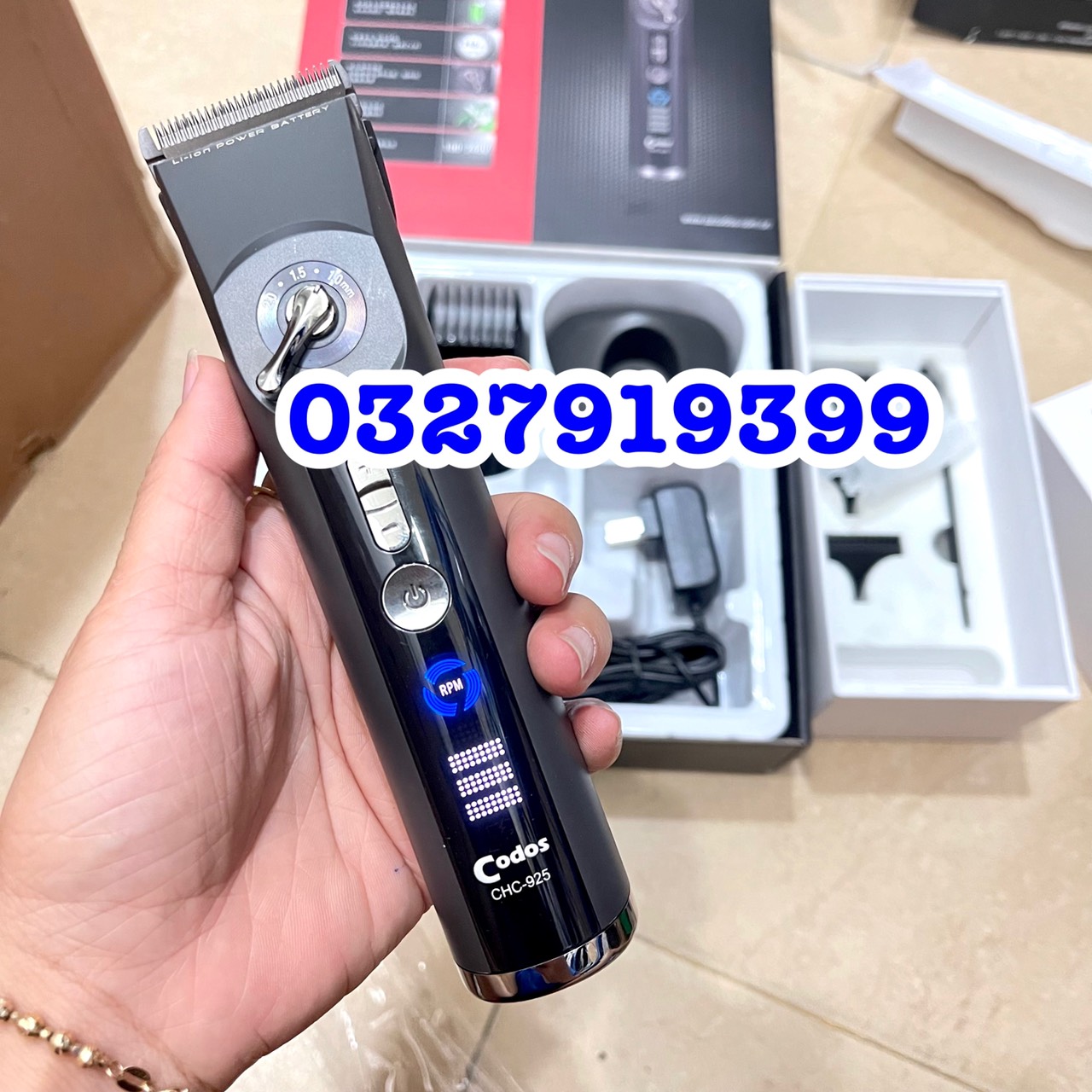 Tông đơ cắt tóc cao cấp CODOS 925