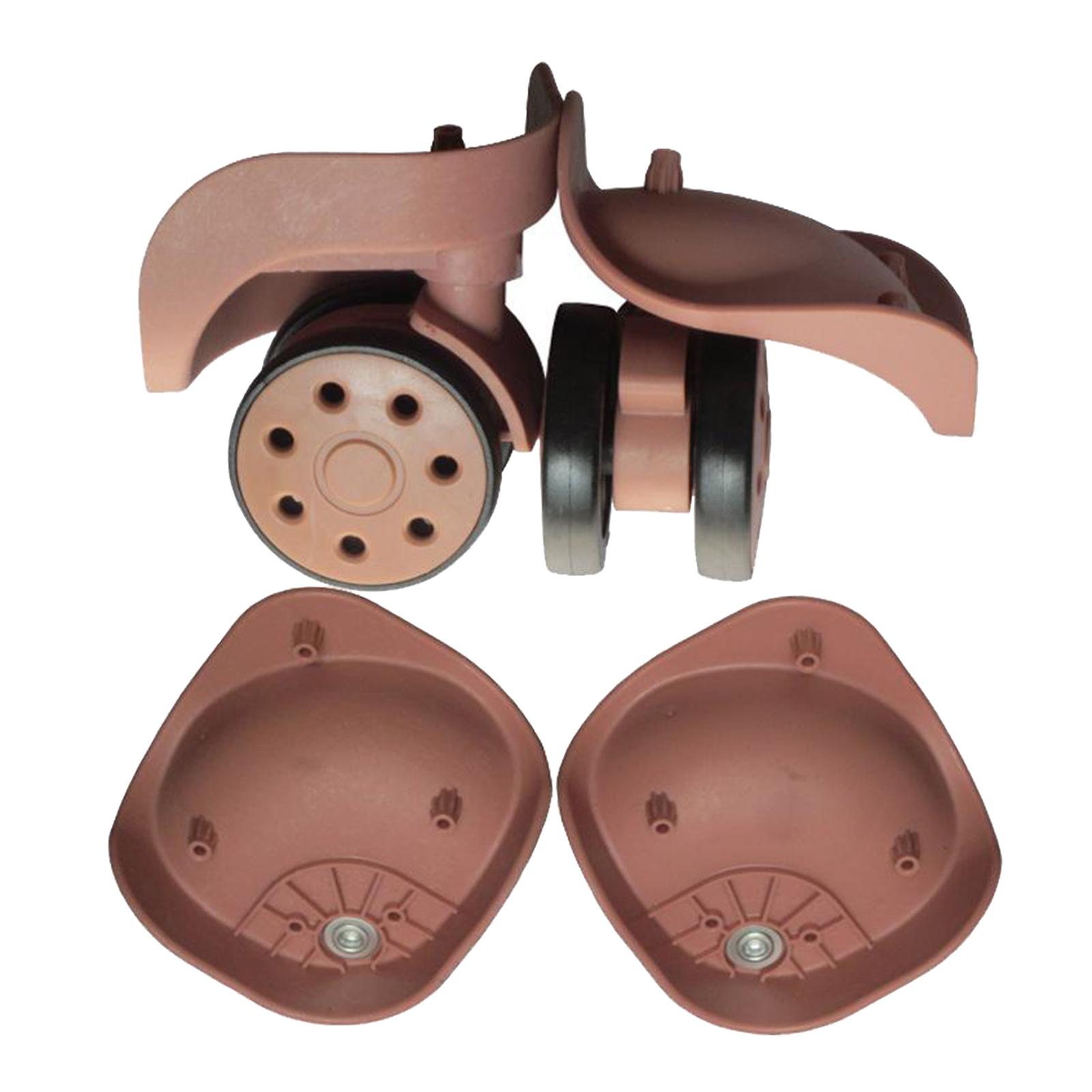 Luggage Suitcase 360  Wheels Swivel Casters-Large Size Black