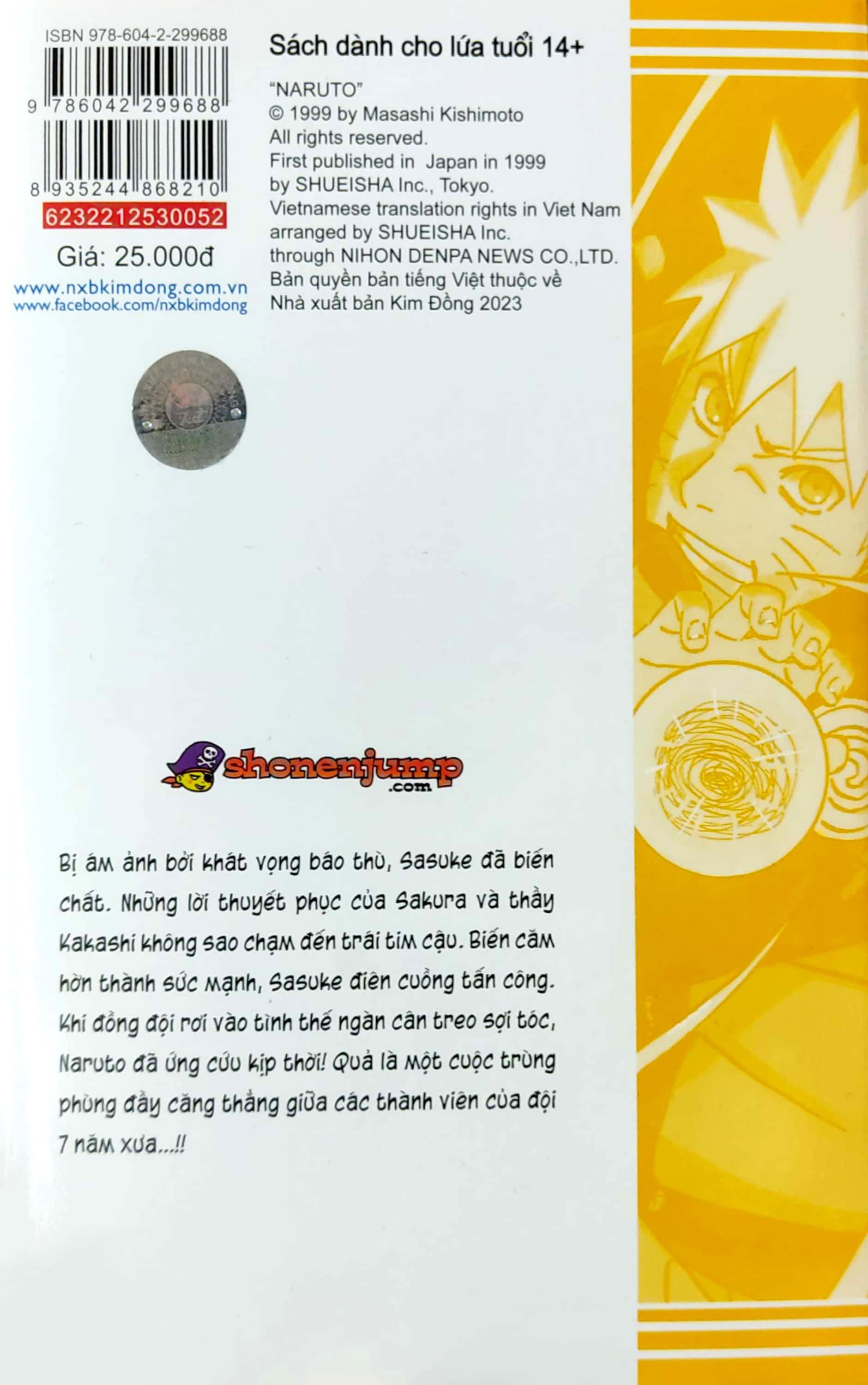 Naruto - Tập 52: Đội 7 Của Mỗi Người!! (Tái Bản 2022)