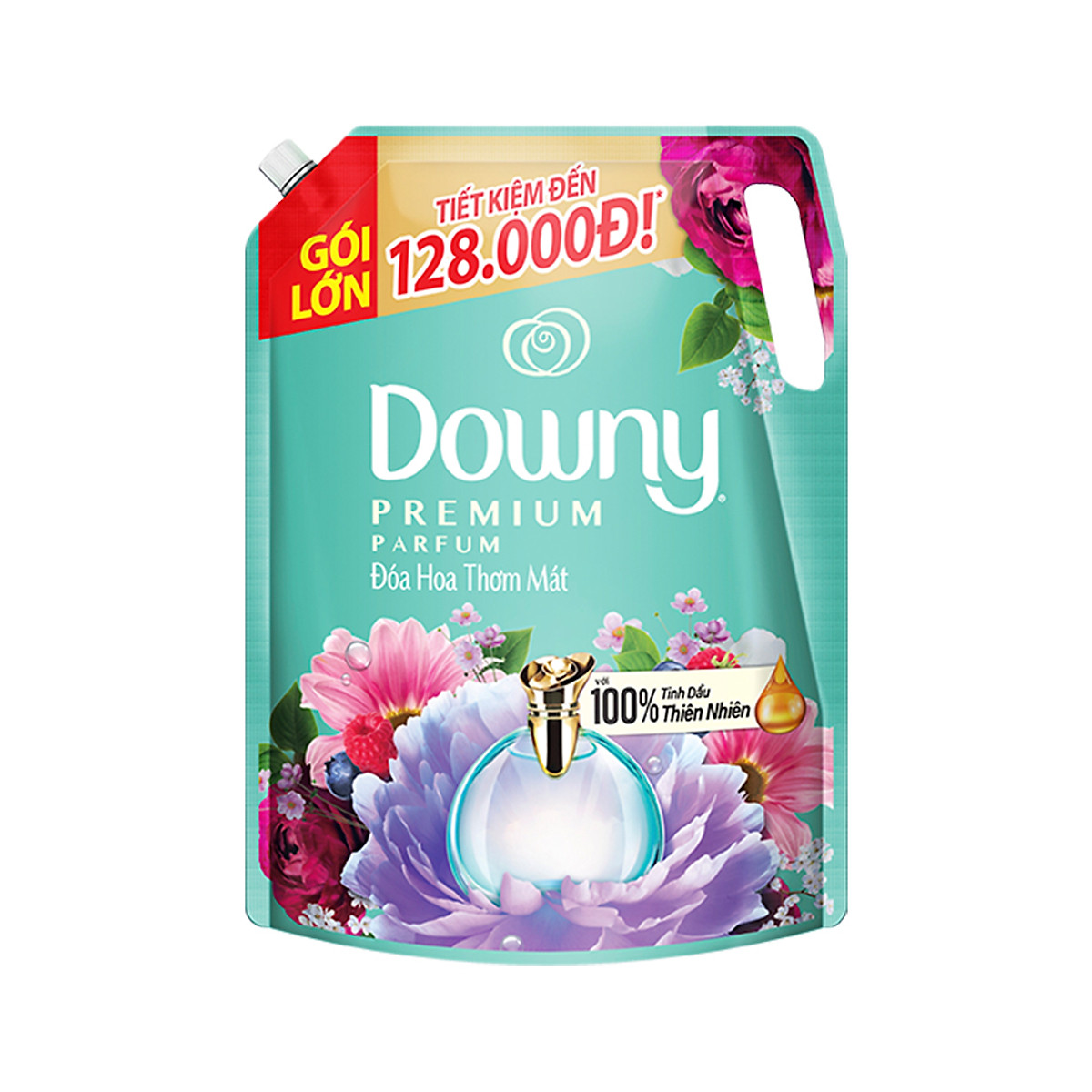 Nước xả vải Downy Đóa hoa thơm mát túi 2.2L