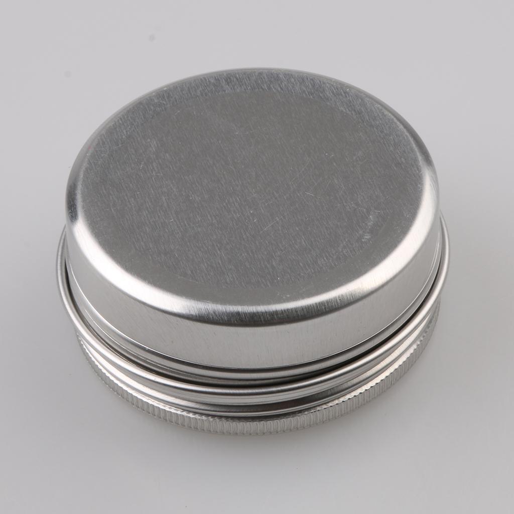 12 pcs Round aluminum tins