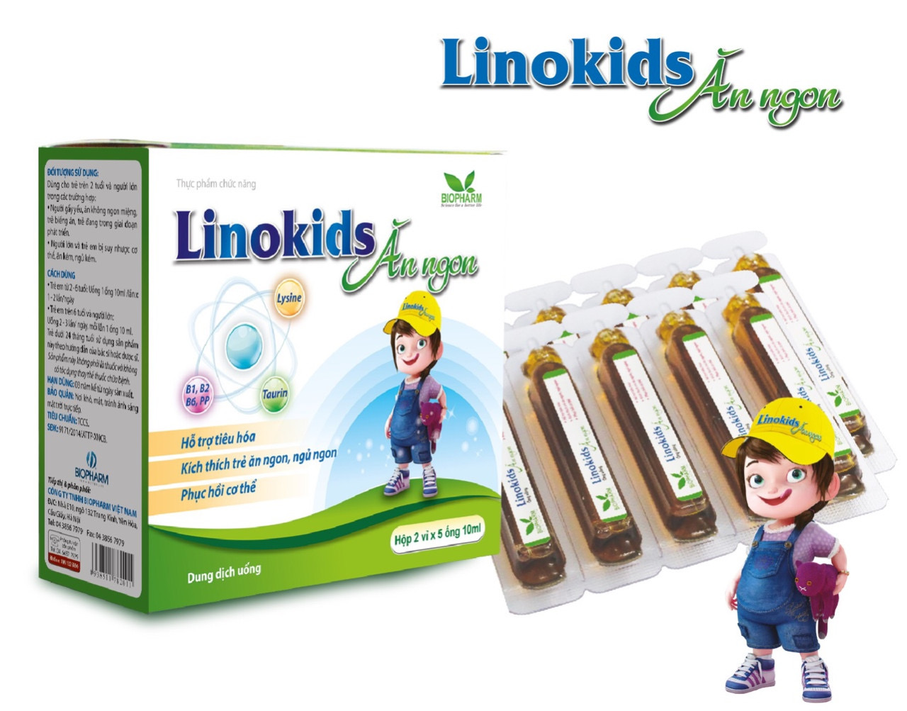 Thực phẩm bảo vệ sức khỏe Linokids Ăn ngon