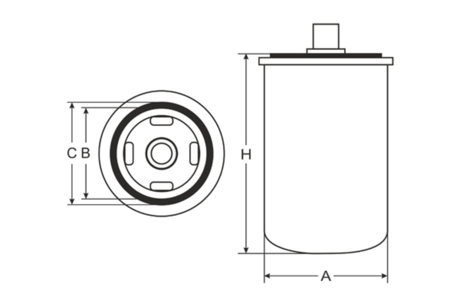 Lọc dầu động cơ SCT-GERMANY SM 5086 xe Audi A4 1.8 2009-2012, A6 2.0 2011-, Q5 2.0 2008-; Volkswagen CC 2.0 2011-2016, Scirocco 2.0 2008