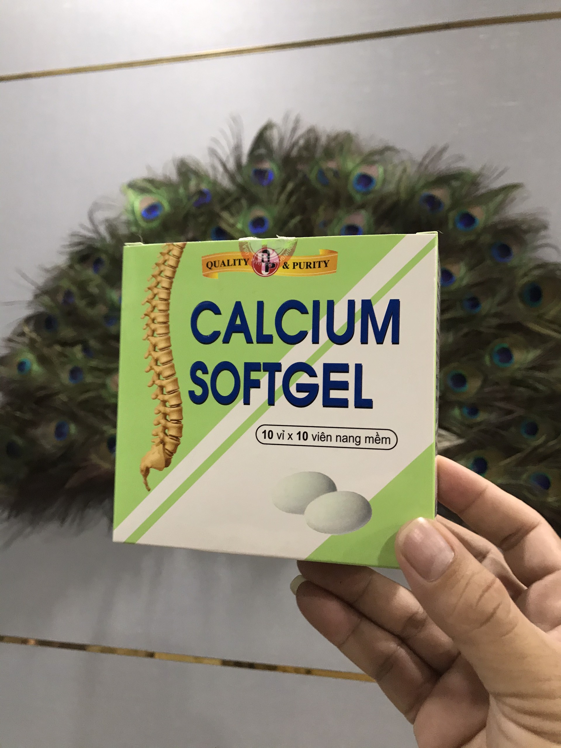 COMBO 2 HỘP TPCN bổ sung Calcium (canxi) và Vitamin D3- CALCIUM SOFTGEL – phòng ngừa loãng xương, giúp xương chắc khoẻ- hộp 100 viên TẶNG 1 HỘP