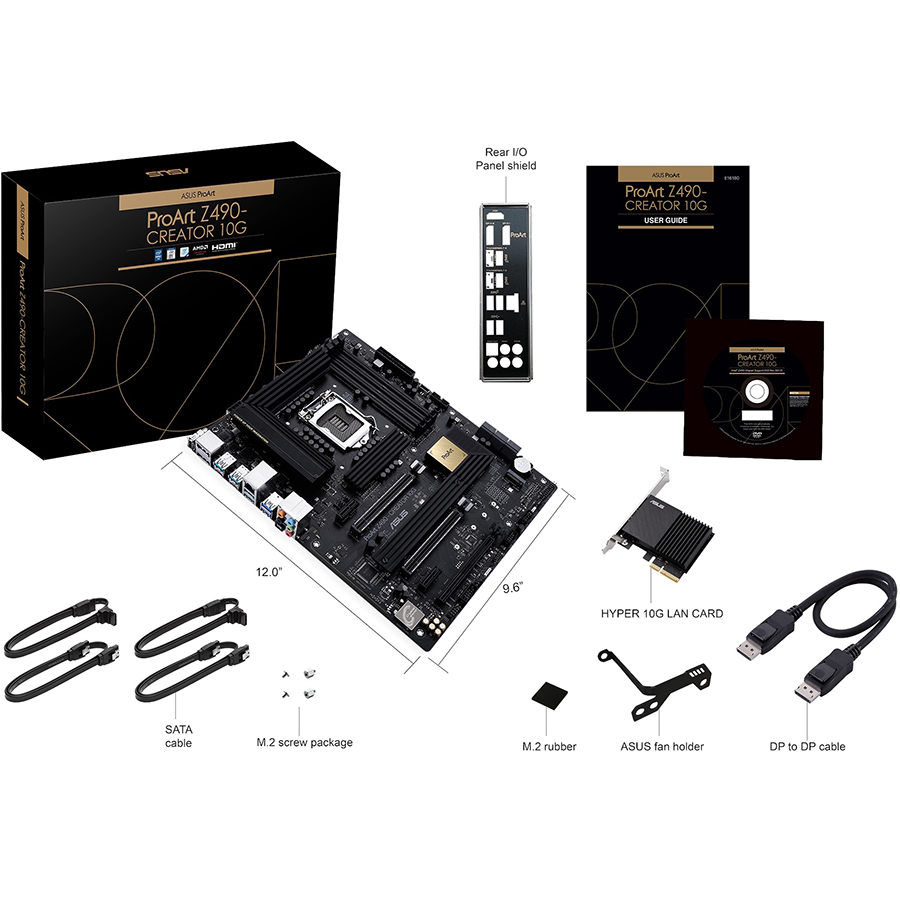 Bo Mạch Chủ Mainboard ASUS PROART Z490-CREATOR 10G - Hàng Chính Hãng