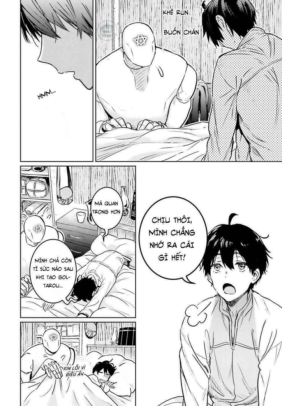 the sorcerer king of destruction and the golem of the barbarian queen chapter 3.1 5