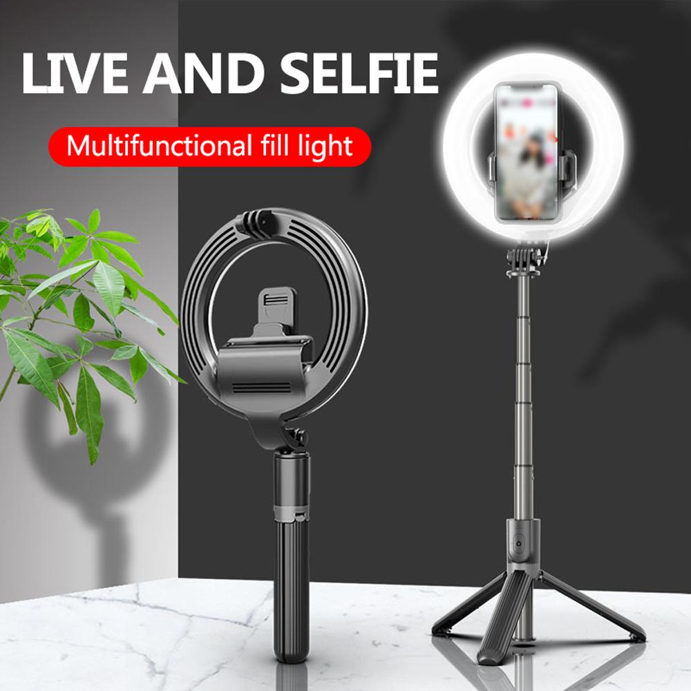 Đèn LED tự chụp hình tròn có thể điều chỉnh độ sáng để chụp ảnh tự sướng truyền hình trực tiếp