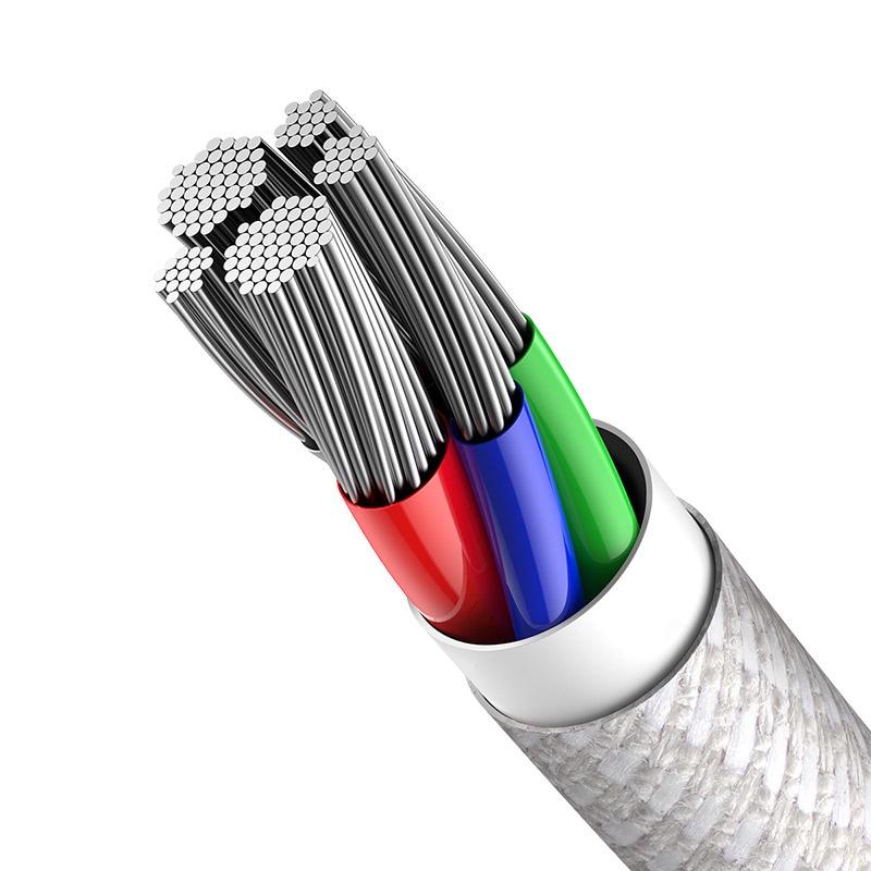 Cáp sạc nhanh Series Baseus Highh Densityy Braided C to L 20W
