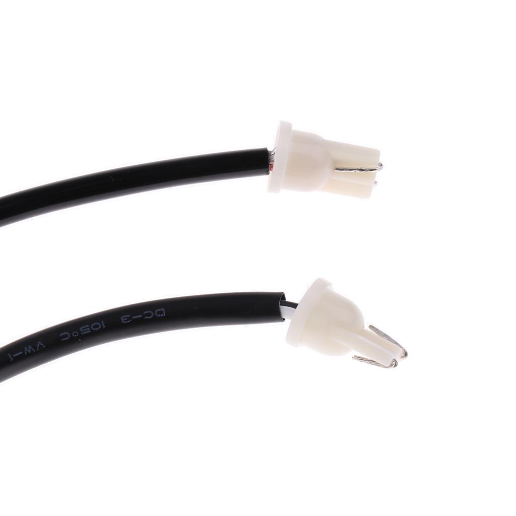 Installation 2x 7 Led Rear Tail Brake Stop Lights for