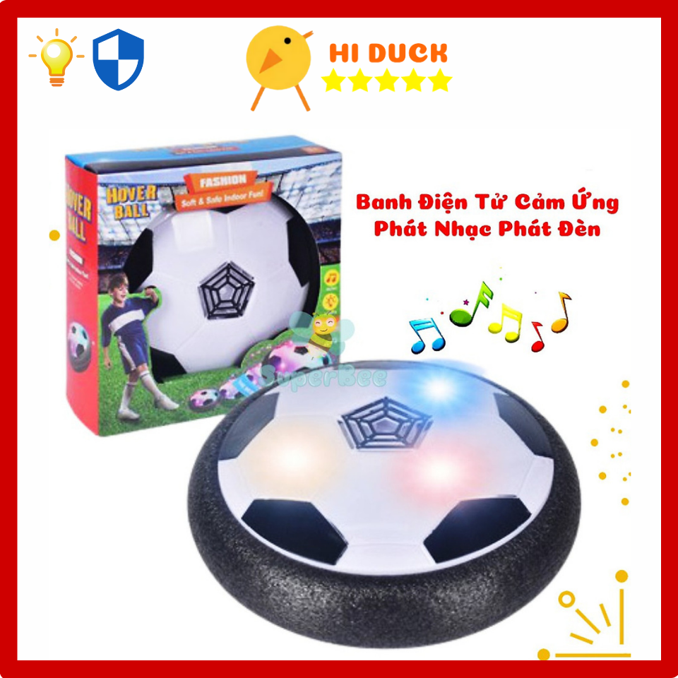 Trái Banh Thông Minh Có Đèn Hover Ball, Phát Nhạc Cho Bé Chơi Trong Nhà