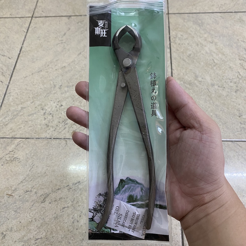 Kềm cạp cắt cây cảnh bonsai Nhật cao cấp thép không gỉ chuyên nghiệp (kìm cạp tròn/ kìm cạp xéo)