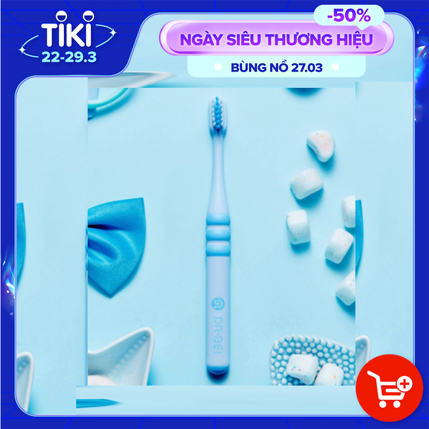 Bàn Chải Đánh Răng Dành Cho Trẻ Em Xiaomi DR BEI Children Toothbrush - Hàng chính hãng