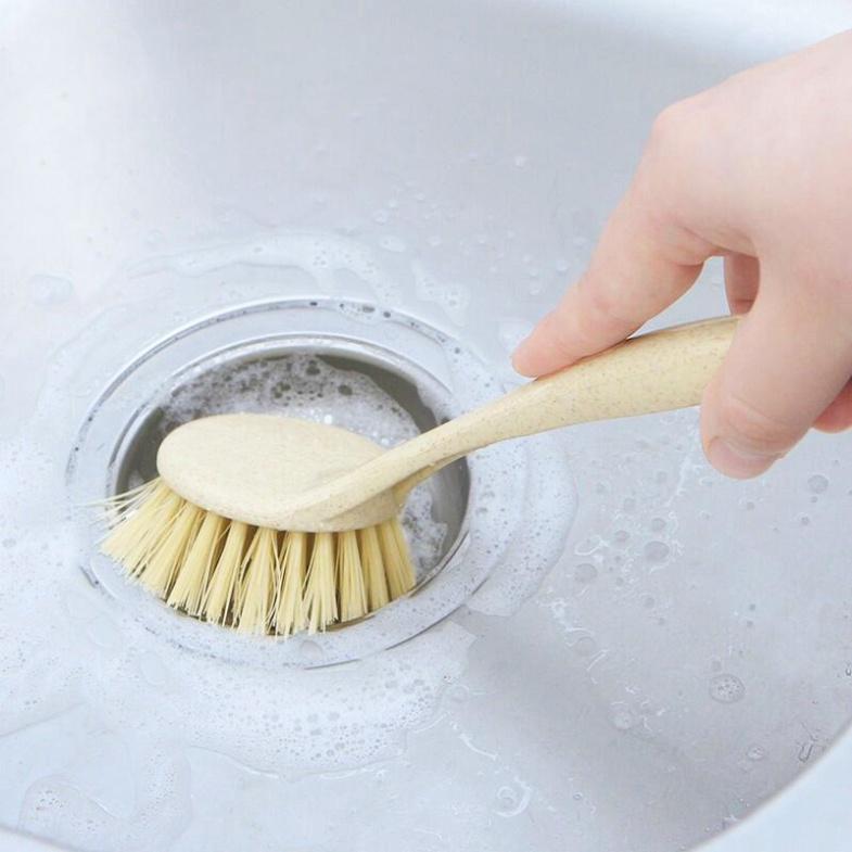 Bàn Chải Vệ Sinh Đồ Bếp Có Cán