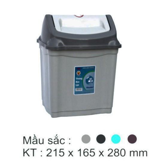 Combo 10 thùng rác lật 5 lít, 9 lít,16 lít