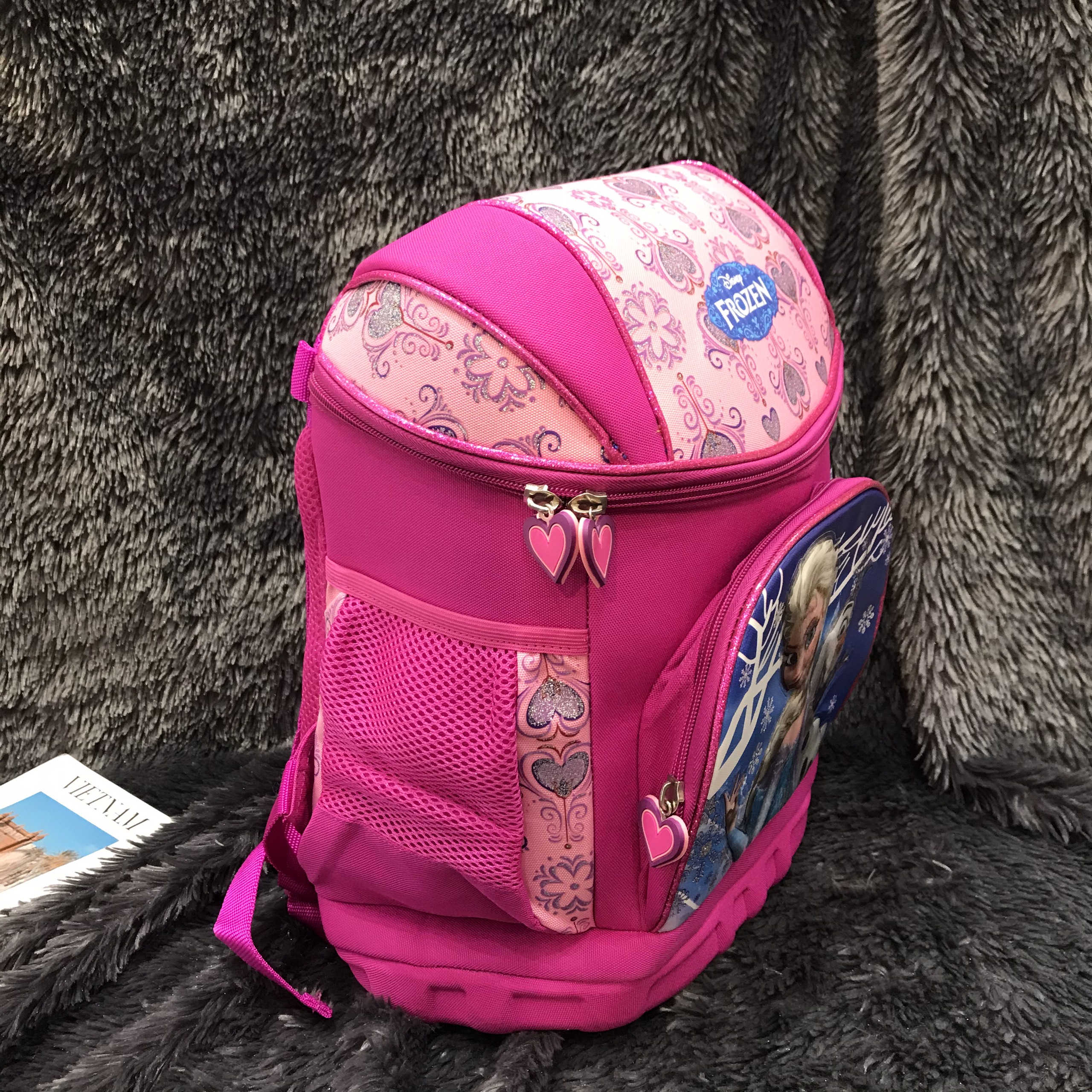 Balo phù chống gù lưng 15''cao cấp hình Frozen - BLHFZ15E
