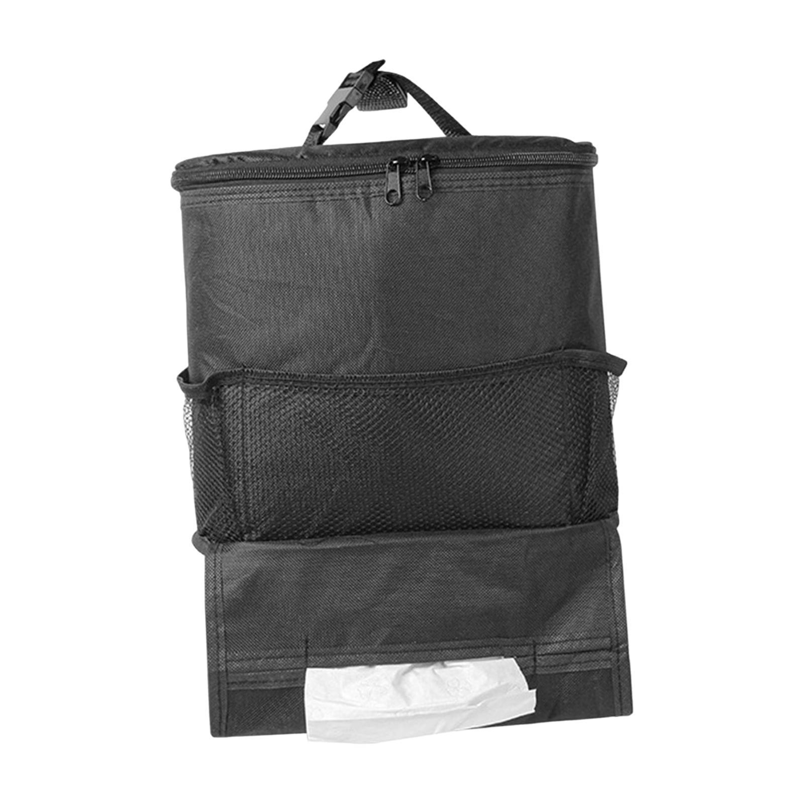 Car Seat Back Organizer Bottle Holders Hanging Travel Storage Bag Insulated Bag
