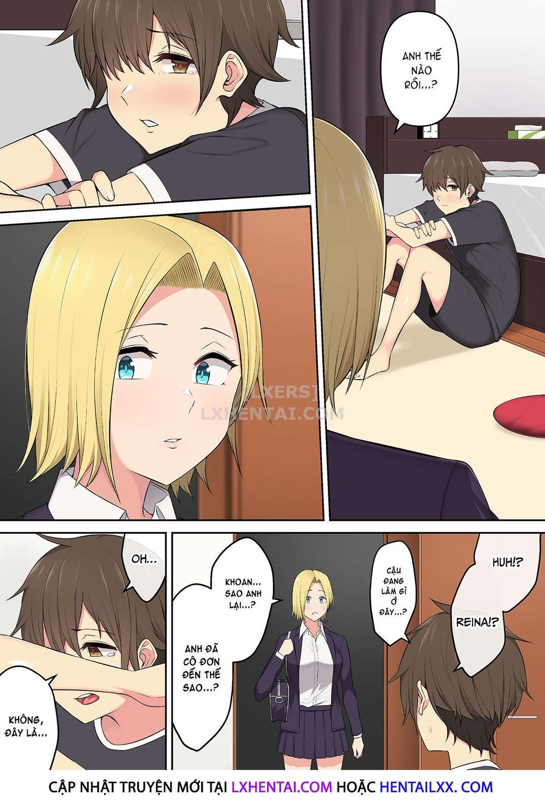 imaizumi đưa cả bầy gyaru về nhà mình chapter 3 43