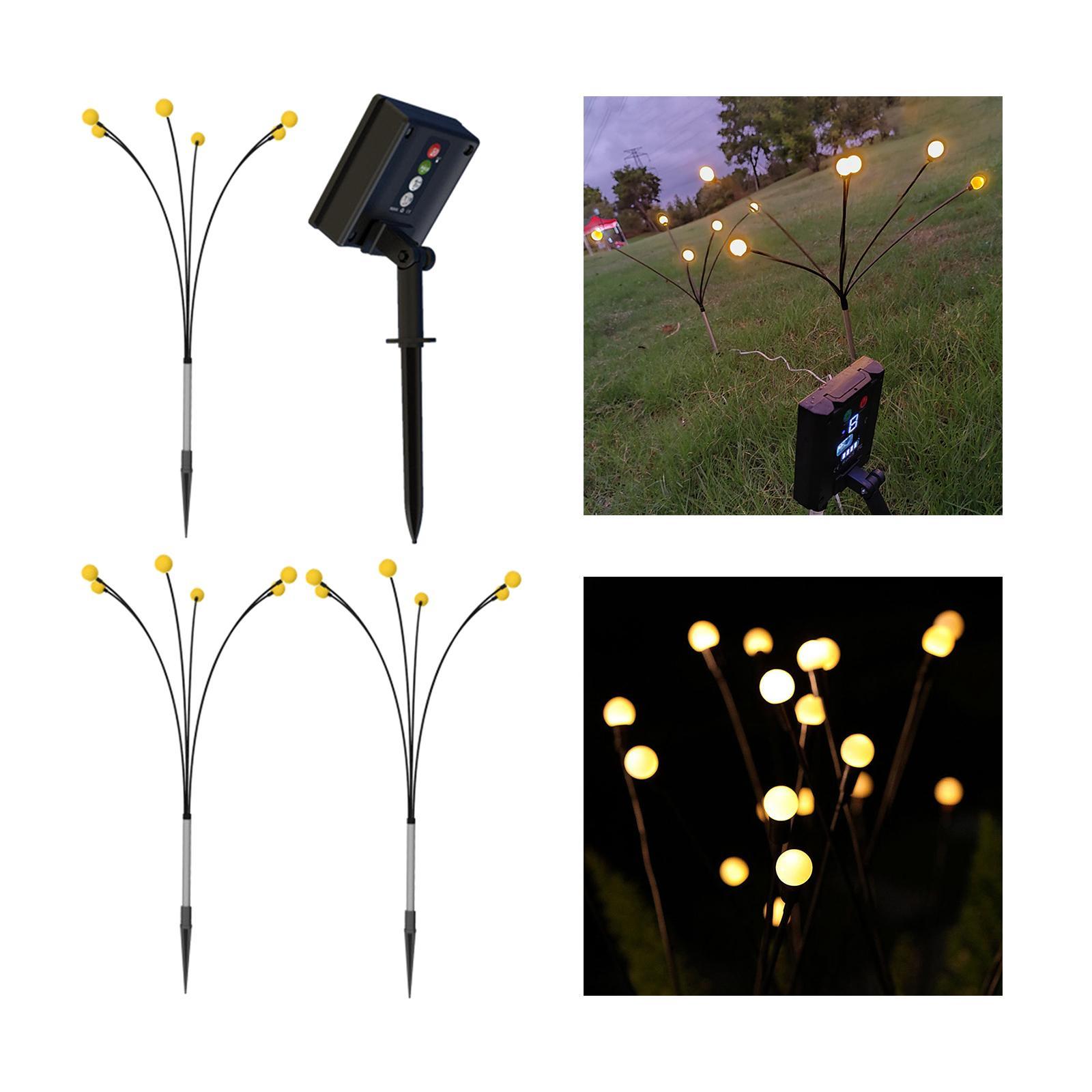 Outdoor Solar Powered Garden Lights IP65 Waterproof for Outdoor Patio Decor