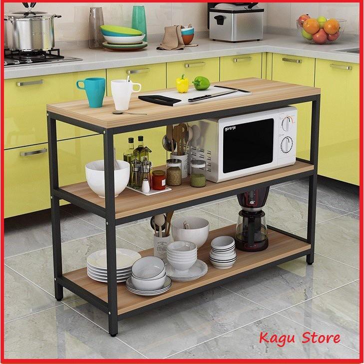 Kệ bếp đa năng , kệ nhà bếp 3 tầng đa năng cao cấp 100x40x80cm - ND023