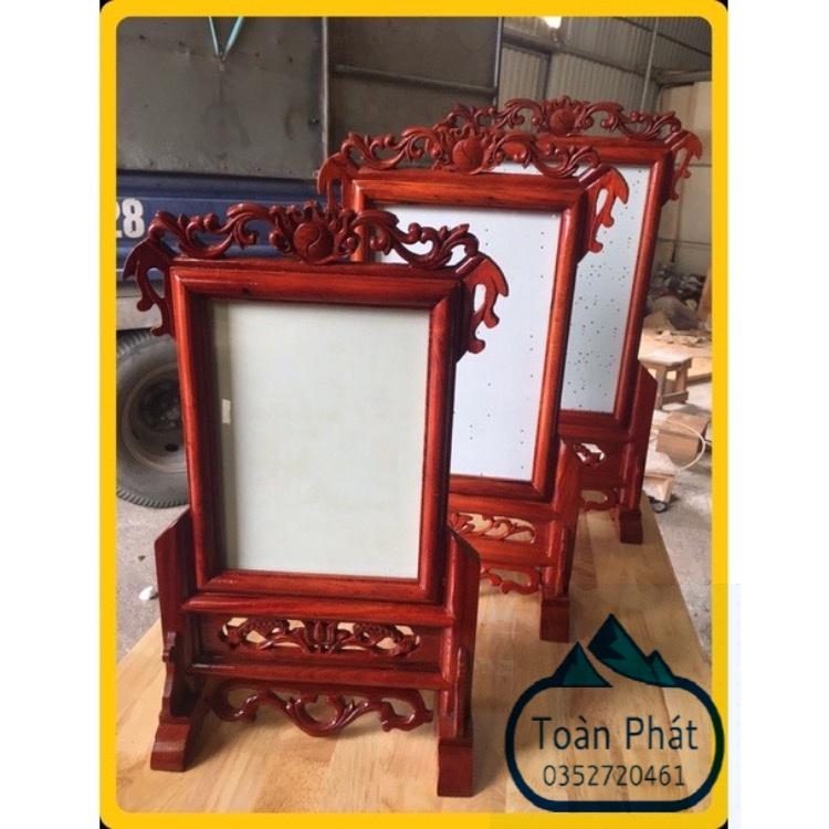 KHUNG ẢNH thờ gỗ hương 100%