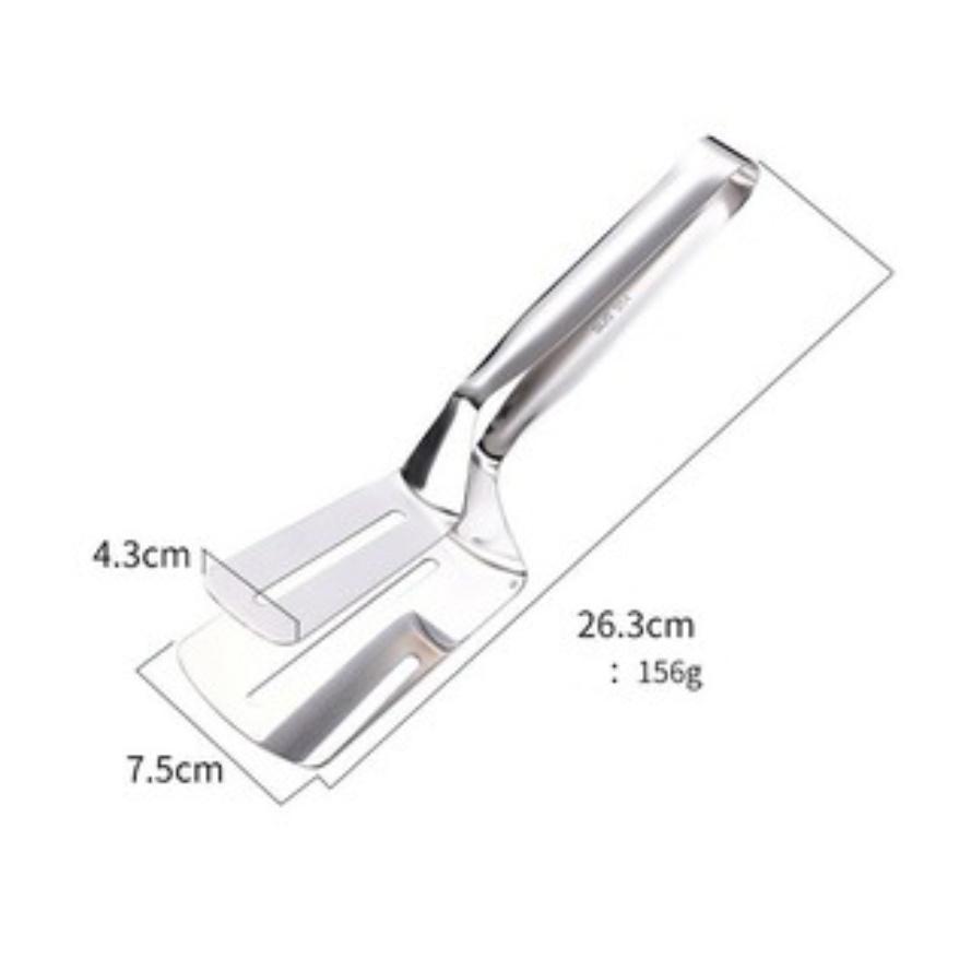 Kẹp Gắp Đồ Ăn ️S'Home️ Kẹp Gắp Thức Ăn Inox, Kẹp Gắp Thức Ăn Nóng, Chất Lượng Cao, Inox Không Gỉ, An Toàn- SH20