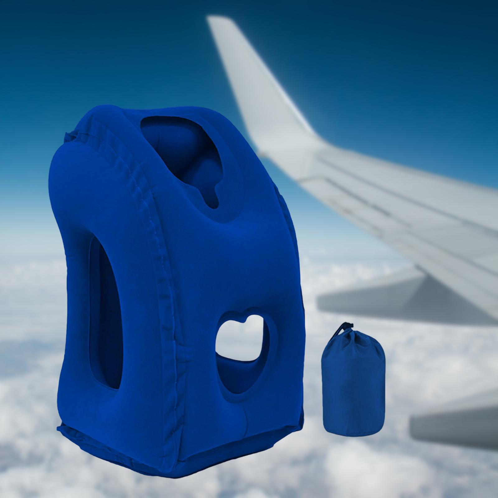 2pcs Travel Pillow Comfortable Neck Pillow Headrest for Office Camping
