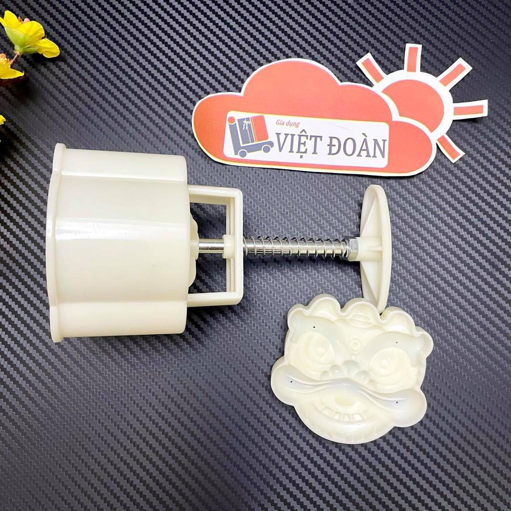 Khuôn Trung Thu 3D Siêu Sắc Nét - Hình ĐẦU LÂN 150g , mẫu mới 2021