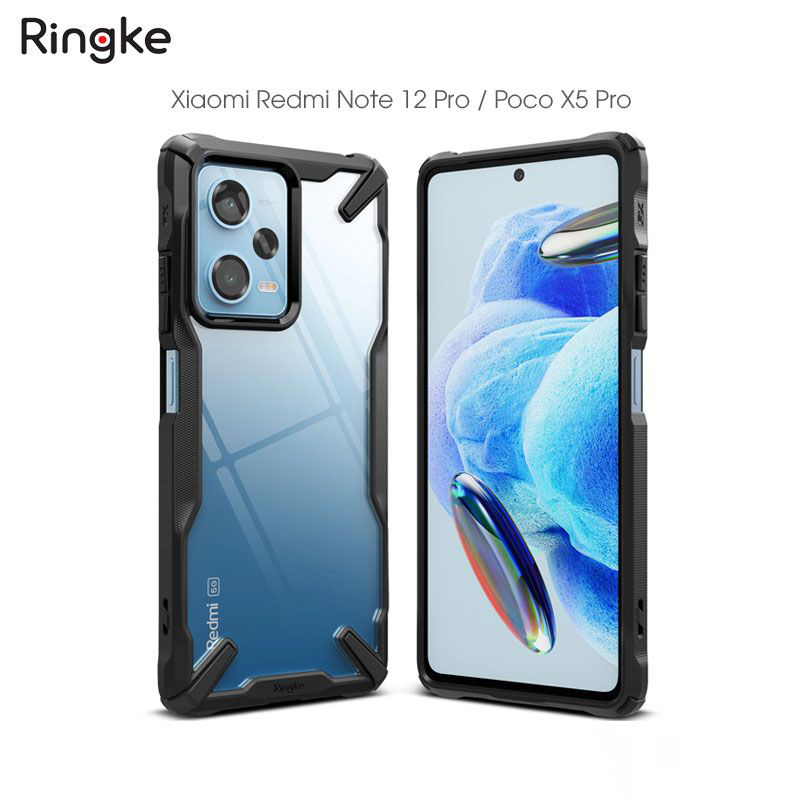 Ốp lưng dành cho Xiaomi Redmi Note 12 Pro / Poco X5 Pro RINGKE Fusion X - Hàng Chính Hãng