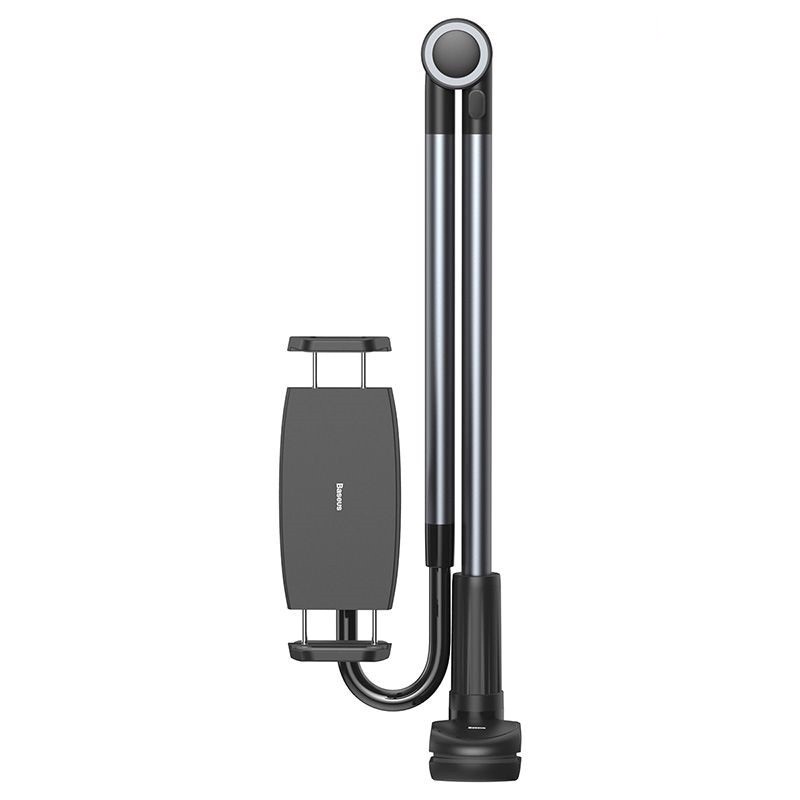 Giá đỡ điện thoại máy tính bảng dạng kẹp đa năng hiệu Baseus Oku Rotary thế hệ 2 Xoay 360 độ, giá kẹp chắc chắn, phù hợp nhiều tư thế người dùng, 4.7 inch đến 12.9 inch - hàng nhập khẩu