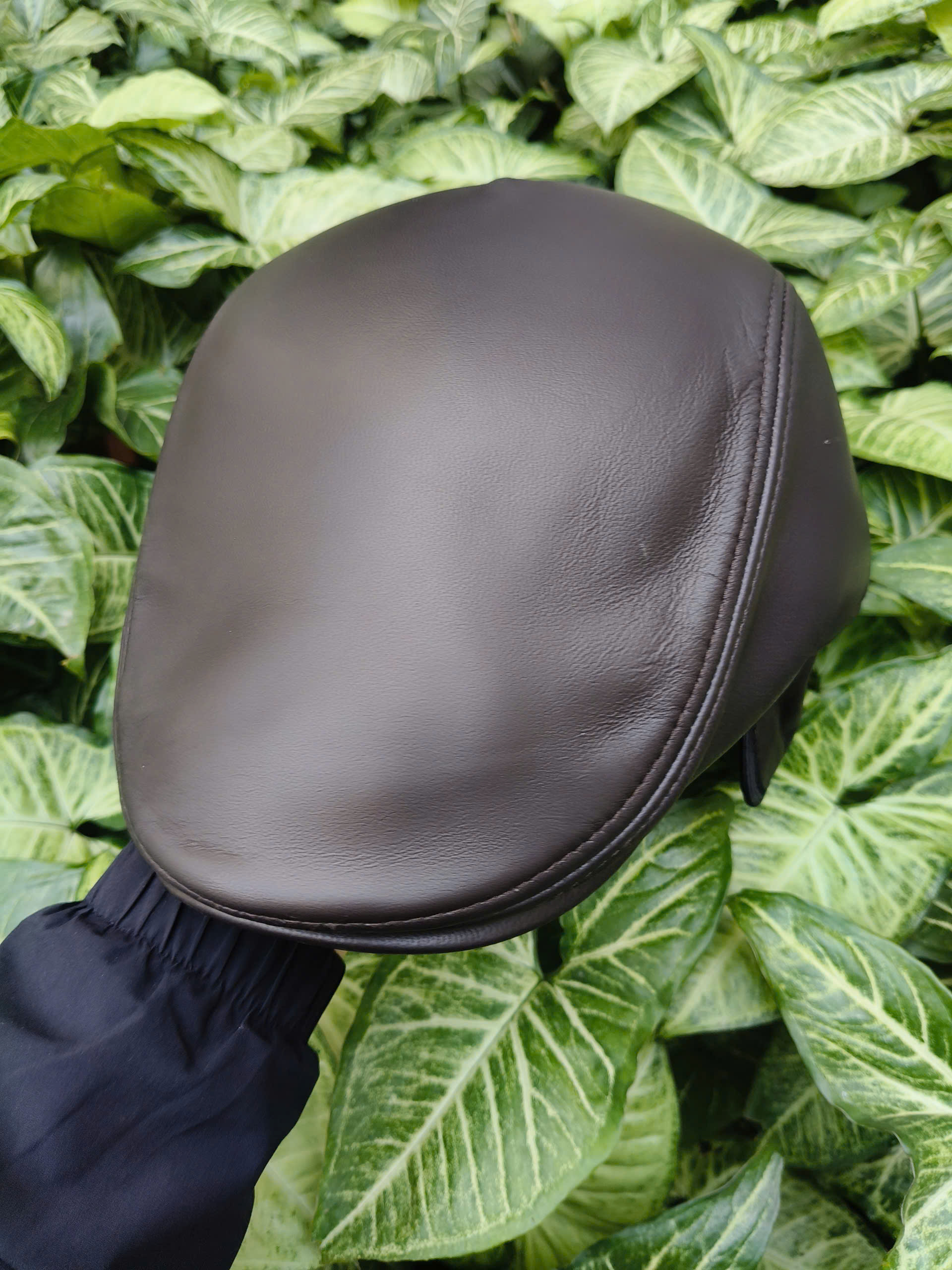 Mũ beret nam da cừu mùa đông YAOYAO BHY2097 Nón bê rê Có che tai, có dây điều chỉnh