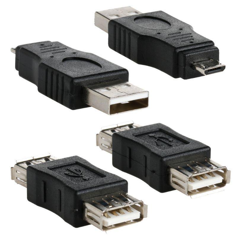 Set 10 Đầu Chuyển Đổi Otg 5 Pin F / M Mini Usb Male Sang Female Micro Usb