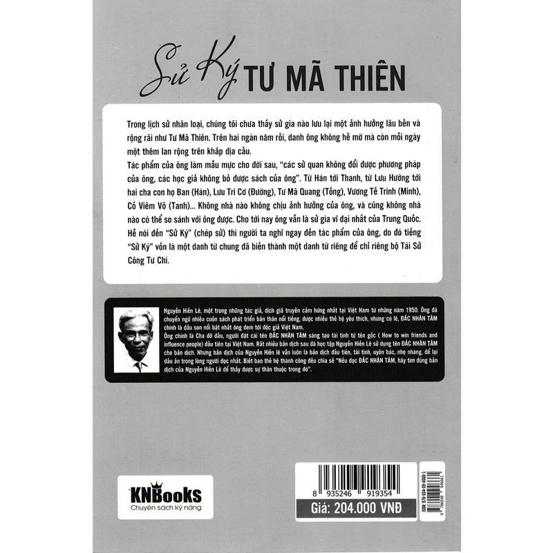 Sách - Sử ký Tư Mã Thiên - MCBooks